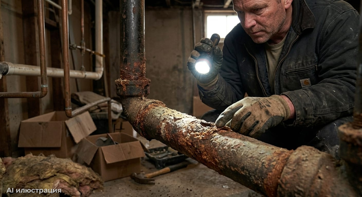 6 причини за ремонт на канализационни тръби